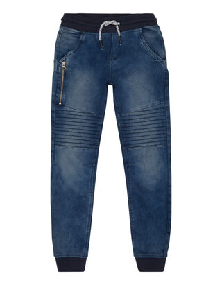 Jungen Straight Fit Jeans mit Schlupfbund