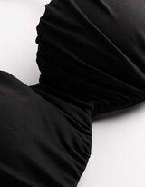 Bikinitop - Verstellbare Tr&auml;ger - schwarz