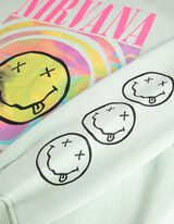 Dukserica - Nirvana - svetlo-zelena