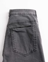 Dž&iacute;ny - &Scaron;irok&yacute; střih Wide Fit - seda