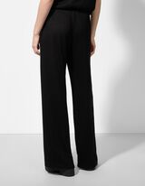 Pantaloni - Misto viscosa - nero