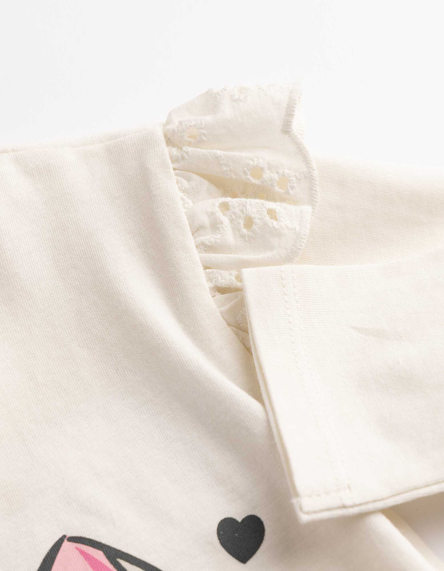 Set aus Langarmshirt und Leggings - Aristocats - wei&szlig;