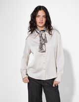 Hadí vzor - svetle šedá