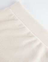 Midisukňa - &Uacute;plet - bezova