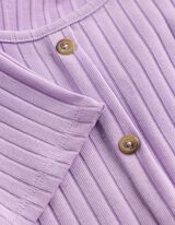 T-shirt - Patte de boutonnage - ros&eacute; tendre 