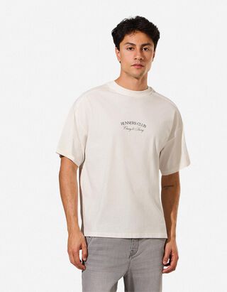 T-Shirt - R&uuml;ckenprint - wei&szlig;