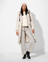 Čepice - Ohrnutý lem - béžová