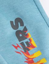 Joggingbroek - Print - lichtblauw