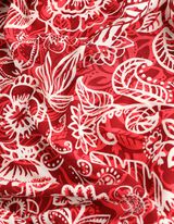 sukienka maxi - wycięcie z tyłu - ciemny czerwony