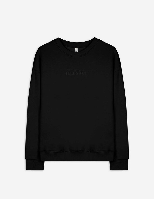 Felpa - Statement - nero