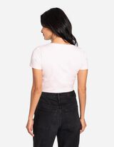 T-shirt - Podstawowy - rozowy