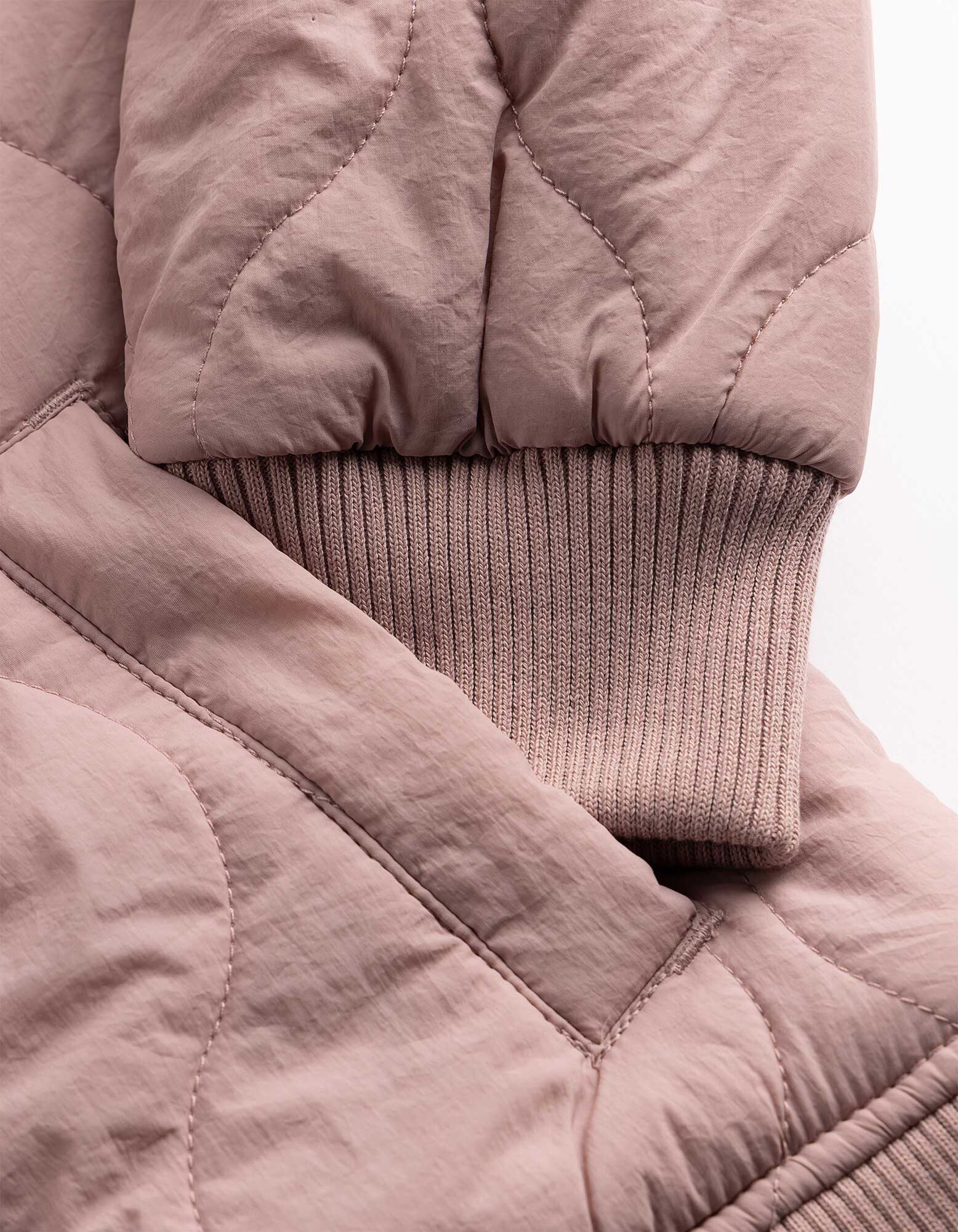 Blouson - einfarbig - rosa