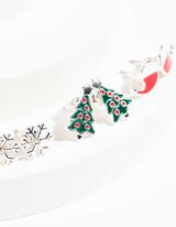 auskarai - 3 vnt. pakuotė - sidabrinis