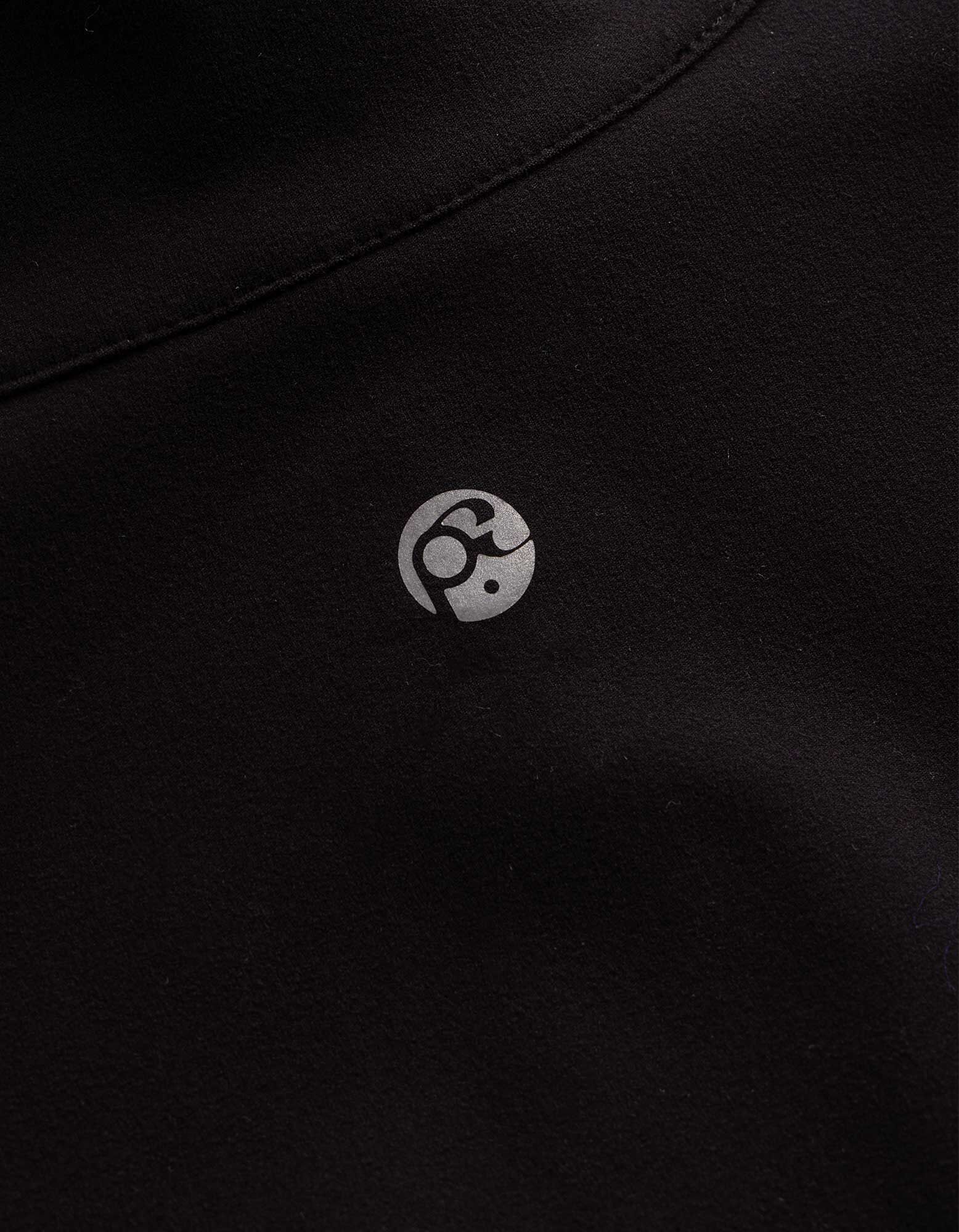 Sweatjacke - Soft-Touch - Schwarz