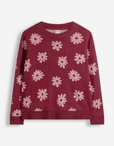 Strickpullover - Strick - Dunkelrot