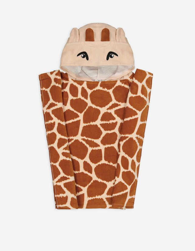 Bademantel - Motif animalier - Jaune clair