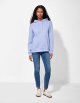 Hoodie - Kapuze - hellblau