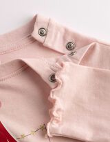 Maglia a manica lunga - Cotone - Rosa chiaro