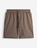 Shorts - Piqu&eacute; - Braun