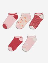 Sneakersocken - 5er-Pack
