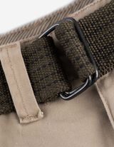 Cargo šortky - Opasek - béžová