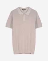 Poloshirt - Polokragen - beige