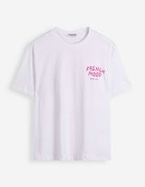 T-Shirt - Print - Wei&szlig;