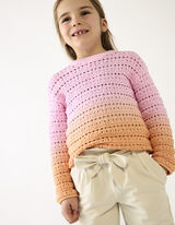 Maglione - Multicolor - rosa fucsia