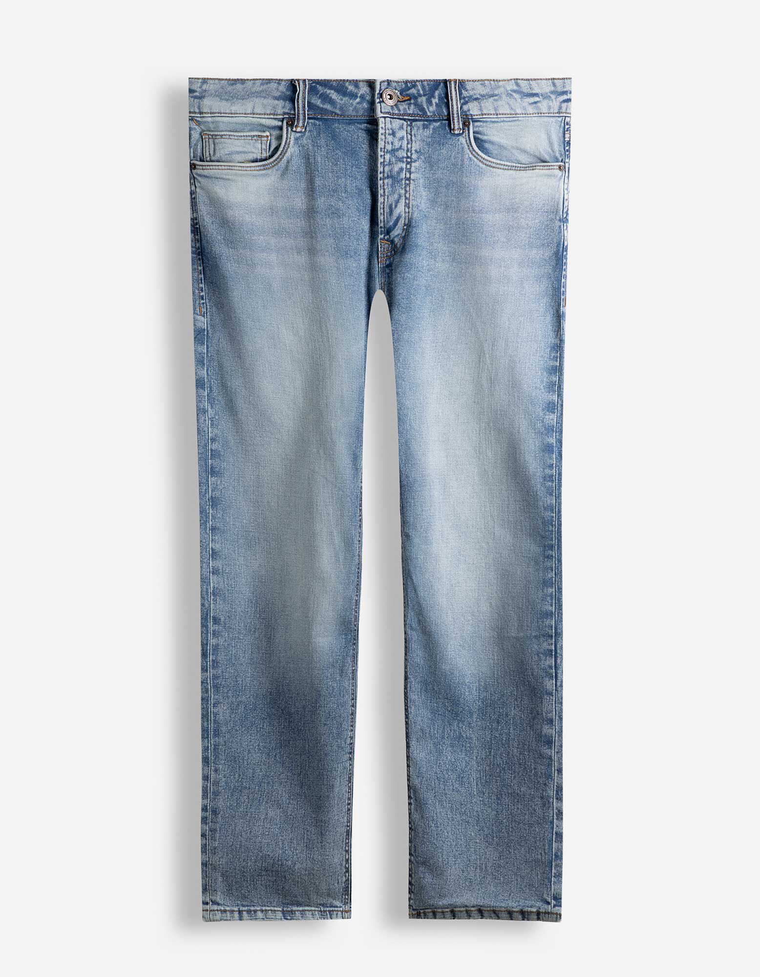 Jean - Coupe Tapered Fit - Bleu