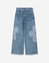 Farmernadrág - Széles szárú - kék