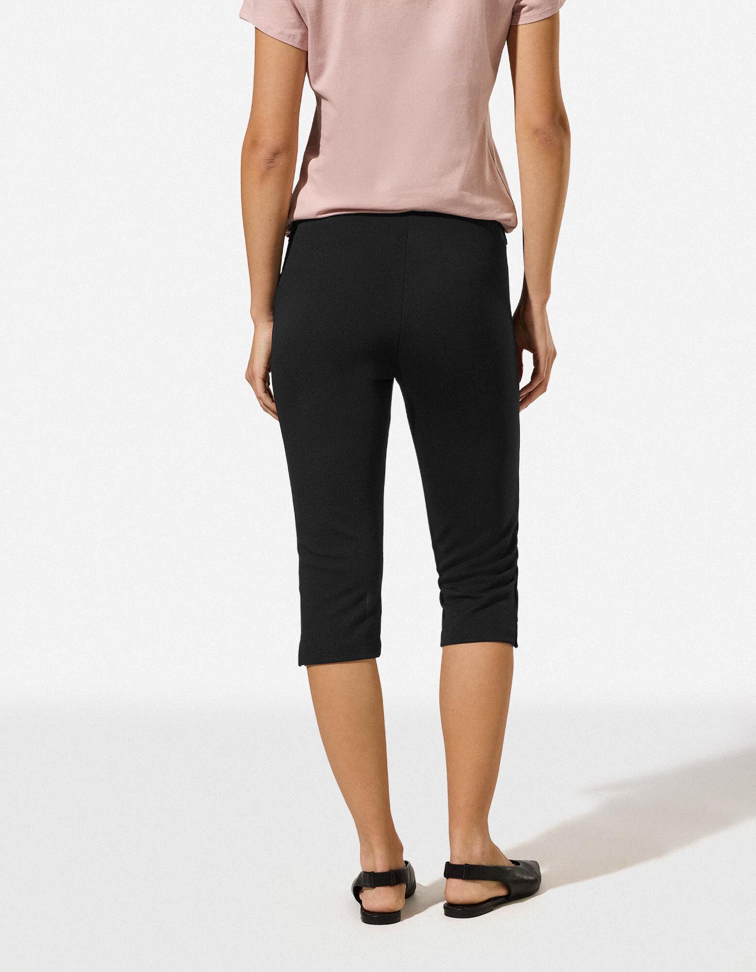Leggings - Viskose-Anteil - Schwarz