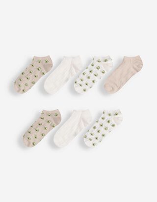 Sneakersocken - 7er-Pack