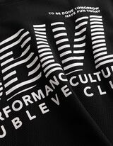 T-Shirt - V-Ausschnitt - schwarz