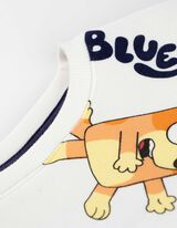 Dukserica - Bluey - bela