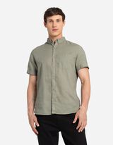 Cămașă - Amestec in - Verde deschis