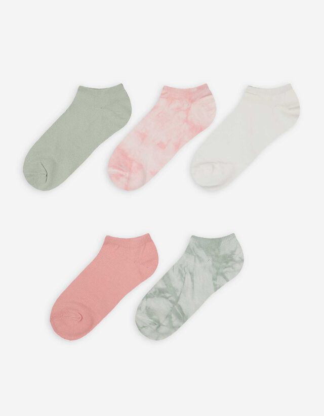 Sneakersocken - 5er-Pack