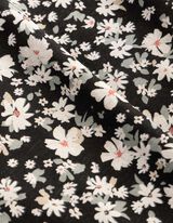 T-Shirt - Allover-Muster - schwarz