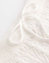 Strickshorts - Strick - Off-White