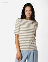 Tričko - Proužky - zelena