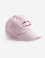 Basecap - Schriftzug - lila