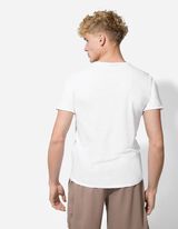 T-Shirt - T-Shirt-Ausschnitt - weiß