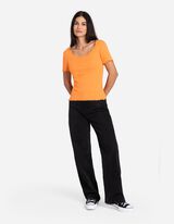 T-Shirt - Baumwoll-Mix