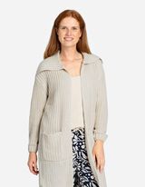 Cardigan lungo - Maglia larga - beige