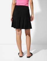 Minisukňa - Podiel visk&oacute;zy - cierna