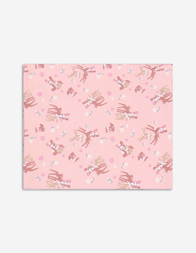 Sciarpa ad anello - Coste sottili - rosa