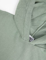 Hoodie - Fijn breisel - turkoois