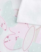 T-särk - trükis - valge