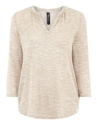 Damen Pullover mit Dreiviertel&auml;rmeln 