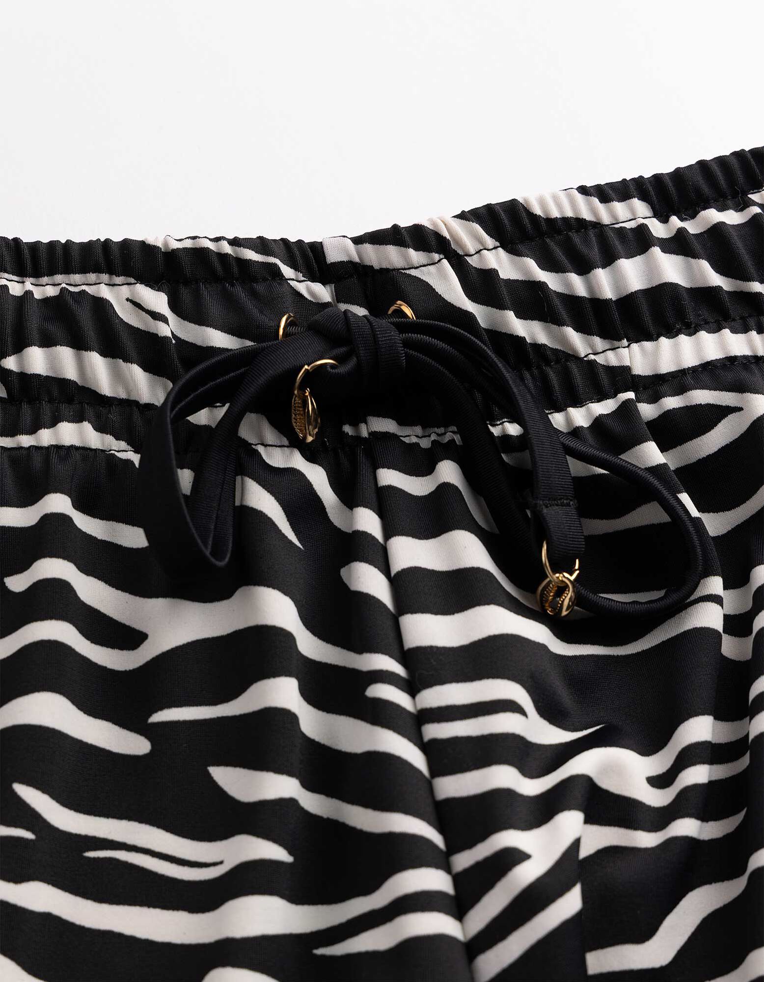 Badehose - AnimalPrint - Schwarz