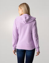 Dukserica sa kapuljačom - Kapuljača - ljubicasta